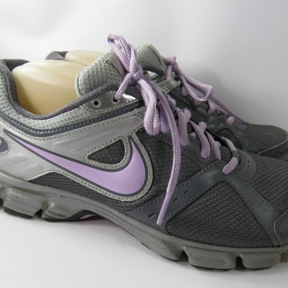 NIKE Downshifter Sz 10 Gray Sport Womens C1A C32 - Picture 6 of 8